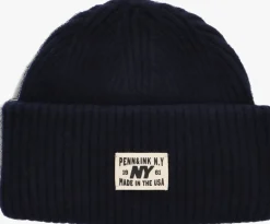 donkerblauwe penn & ink muts beanie w25b354