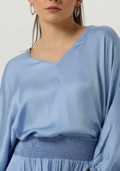 donkerblauwe penn & ink top top