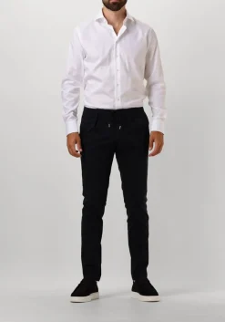 donkerblauwe profuomo chino trouser sportcord