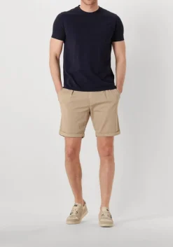 donkerblauwe profuomo t-shirt t-shirt crew neck ss