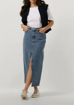 donkerblauwe ruby tuesday gilet relin cropped waistcoat