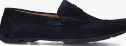 donkerblauwe stefano lauran loafers 2500