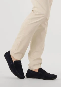 donkerblauwe stefano lauran loafers 2500