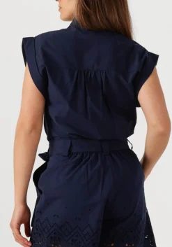 donkerblauwe suncoo blouses ludy