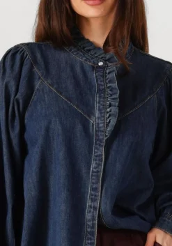 donkerblauwe suncoo blouses lively