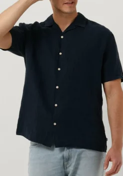 donkerblauwe the goodpeople casual overhemd sun