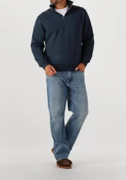 donkerblauwe the goodpeople sweater lucca