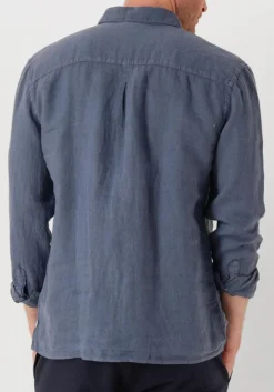 donkerblauwe the goodpeople casual overhemd soho