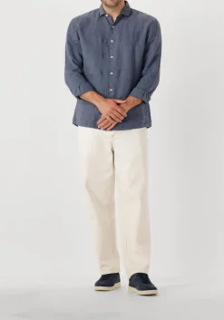 donkerblauwe the goodpeople casual overhemd soho