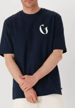 donkerblauwe the goodpeople t-shirt ton