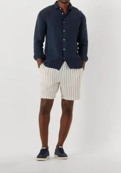 donkerblauwe the goodpeople casual overhemd soho