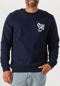donkerblauwe the goodpeople sweater lito