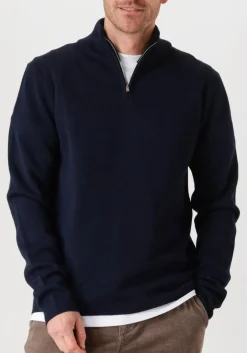 donkerblauwe the goodpeople trui kamark