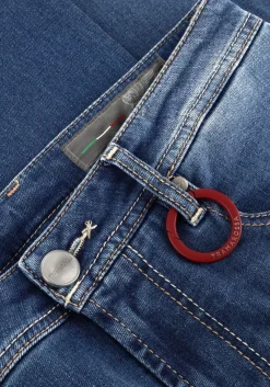 donkerblauwe tramarossa slim fit jeans michelangelo