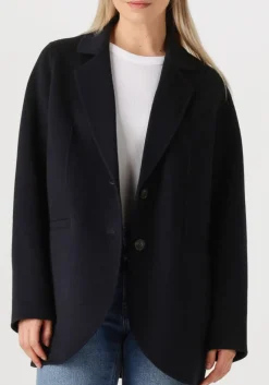 donkerblauwe vanessa bruno blazer marc