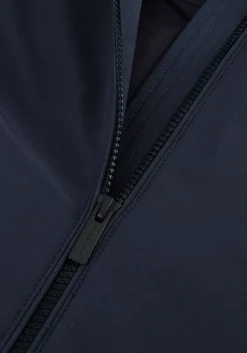 donkerblauwe woolrich jack firth down parka