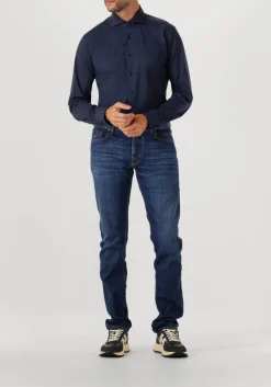 donkerblauwe xacus klassieke overhemden active shirt 520ml