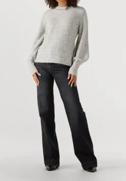 donkergrijze 7 for all mankind wide jeans modern dojo