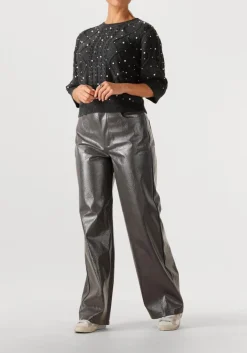 donkergrijze amaya amsterdam broeken loua pants