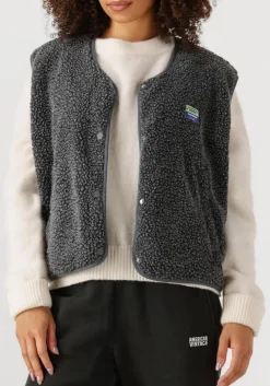 donkergrijze american vintage gilet hoktown