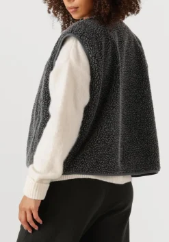 donkergrijze american vintage gilet hoktown