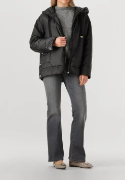 donkergrijze cambio flared jeans paris flared shadow effect