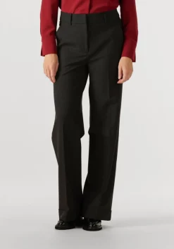 donkergrijze cambio wijde broek grace