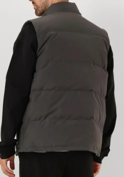 donkergrijze canada goose bodywarmer freestyle crew vest 2054m