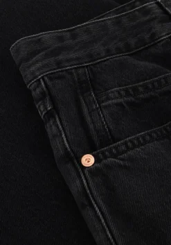 donkergrijze closed wide jeans nikka