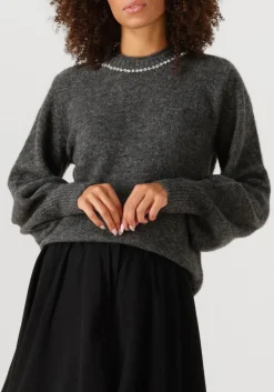 donkergrijze copenhagen muse trui cmibra-pullover