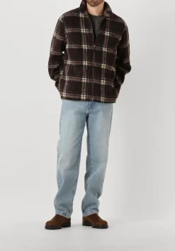 donkergrijze forét t-shirt oak faded wash t-shirt