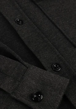 donkergrijze genti overshirt midtown relaxed fit