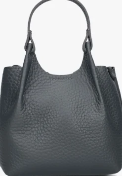 donkergrijze gianni chiarini schoudertas dua 9718
