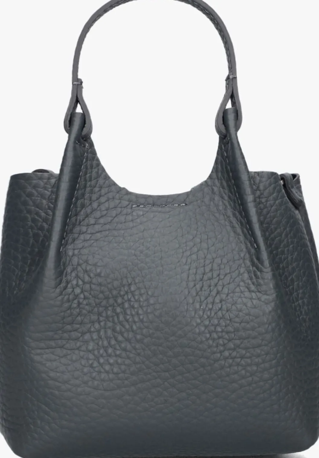 donkergrijze gianni chiarini schoudertas dua 9718