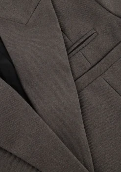 donkergrijze haute l'amitié blazer emerald single blazer