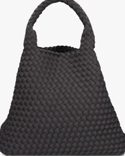 donkergrijze marrea schoudertas medium