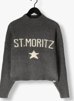 donkergrijze penn & ink trui jumper