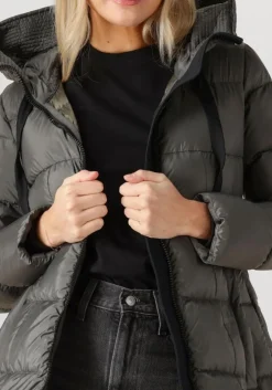 donkergrijze peuterey gewatteerde jas nunki mqn 02