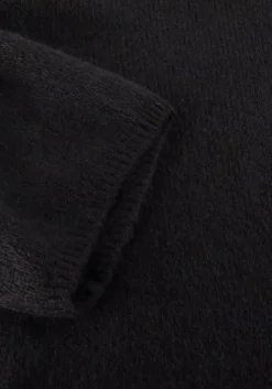 donkergrijze second female trui wanda knit o-neck