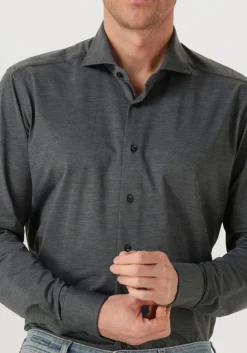donkergrijze xacus casual overhemd active 91617 520ml