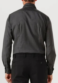 donkergrijze xacus klassiek overhemd 11220 mop721ml