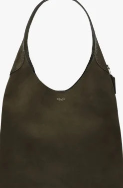 donkergroene coach schoudertas brooklyn shoulder bag 39