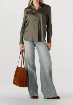 donkergroene dea kudibal blouses nate