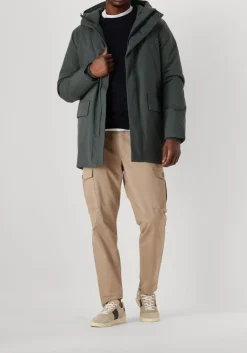 donkergroene elvine parka's lucius