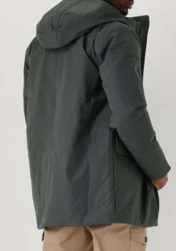donkergroene elvine parka's lucius