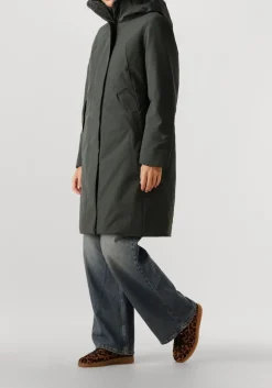 donkergroene krakatau jassen qw534