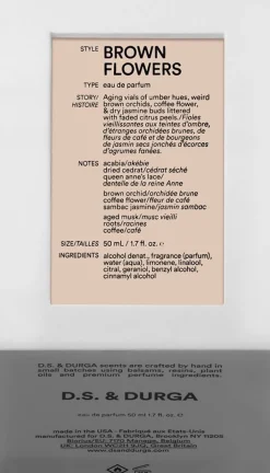 d.s. & durga parfum brown flowers 50ml - eau de parfum