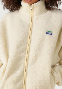 ecru american vintage faux fur jas hoktown woman