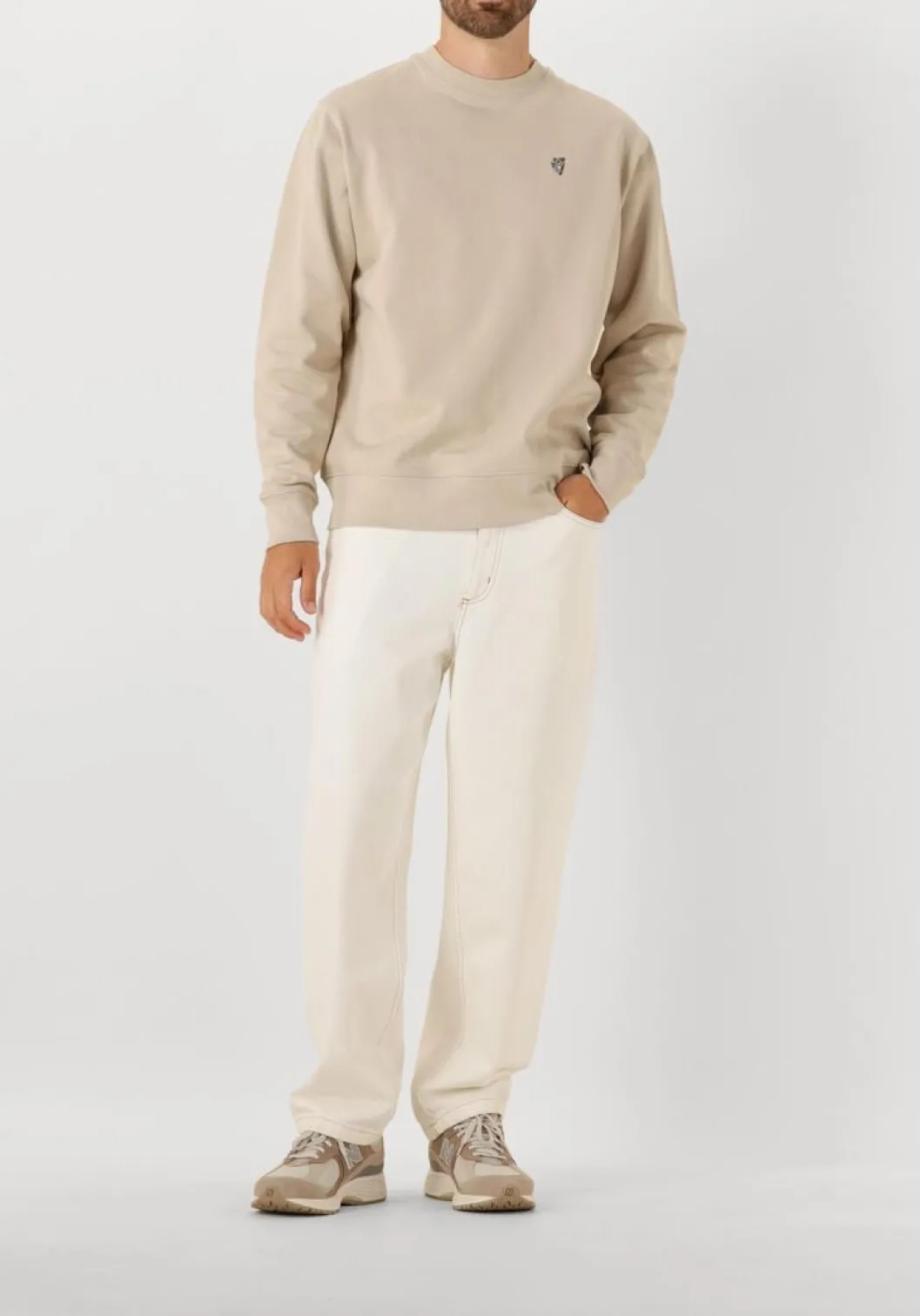 ecru american vintage straight leg jeans jozastreet