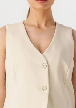 ecru co'couture gilet volacc curve vest